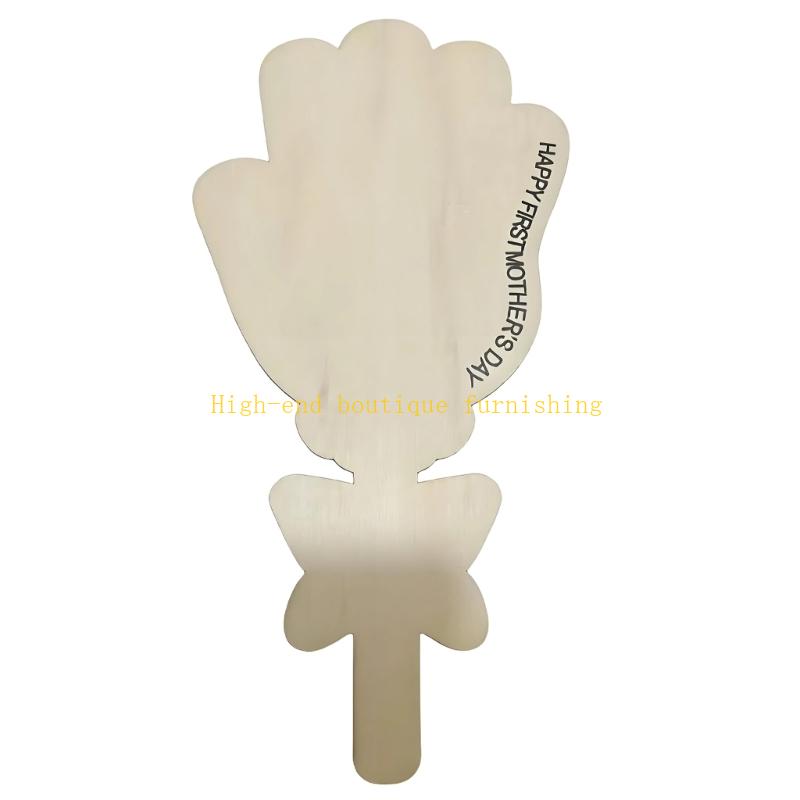 Art Craft Mother'S Day - L9NB Wooden Hand Painted Flower For