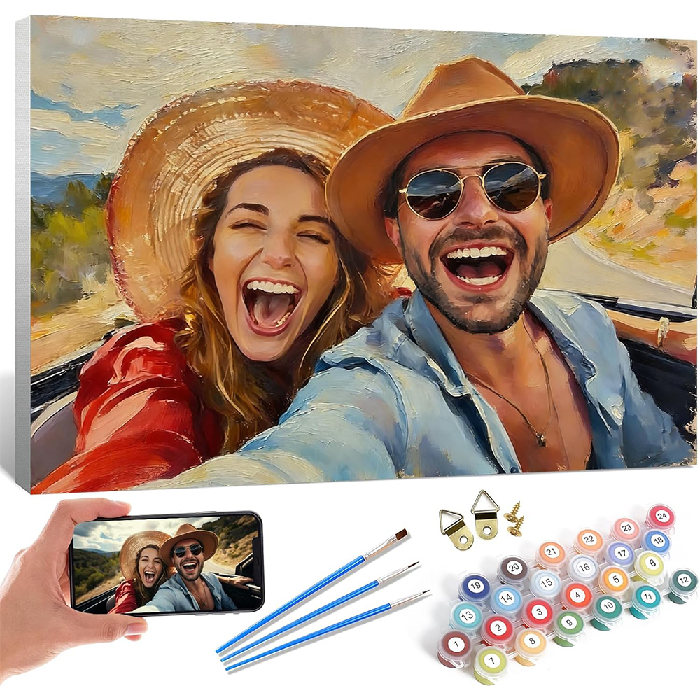Art And Craft Photos - MomoArt DIY Oil Painting By Numbers