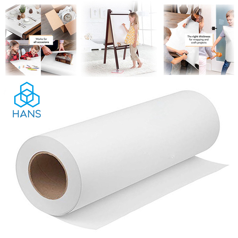Art Craft Items - Kraft Craft Paper Roll White Packaging