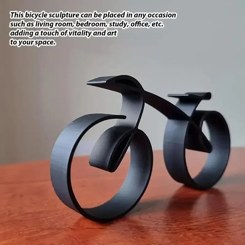 Art Craft Idea - Abstract Bicycle Geometry Line Art Minimalist