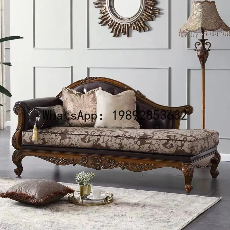 Art & Craft Zone - H5.15 all-solid wood sofa leather art