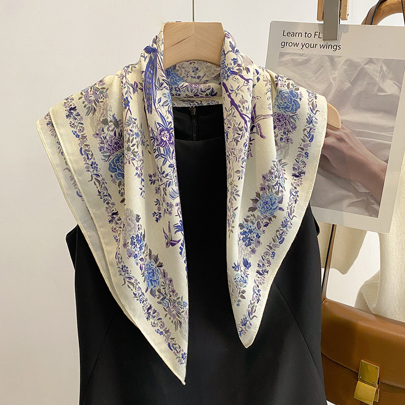 1PCS 70cm Leaf Pattern Silk Sc - Art Craft Bag ulasan dan harga