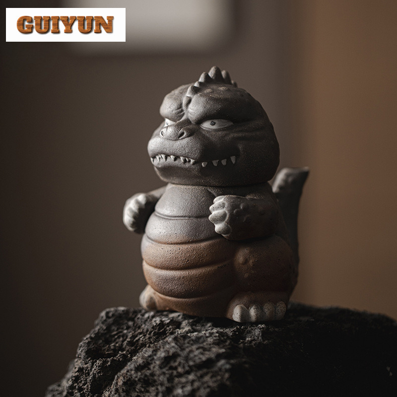 200ML Rough Pottery Handmade S - Dinosaur And Craft ulasan dan harga