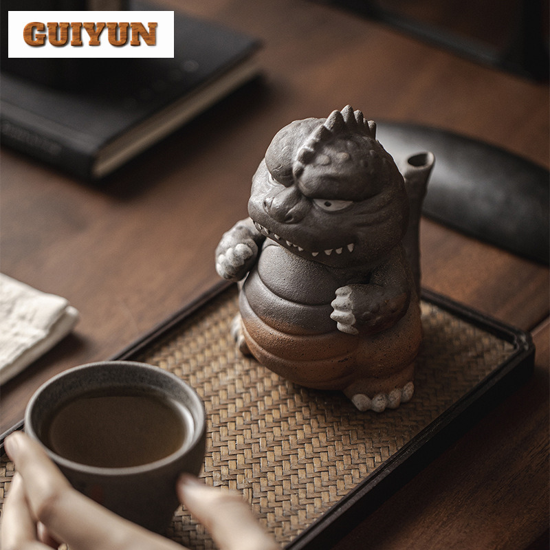 200ML Rough Pottery Handmade S - Dinosaur And Craft ulasan dan harga