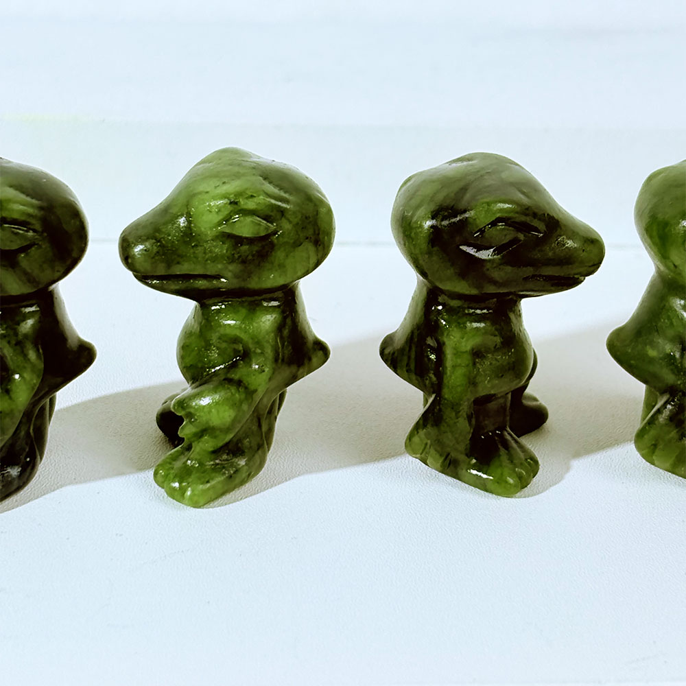 1PC Natural Crystal Green Jade - Dinosaur And Craft ulasan dan harga