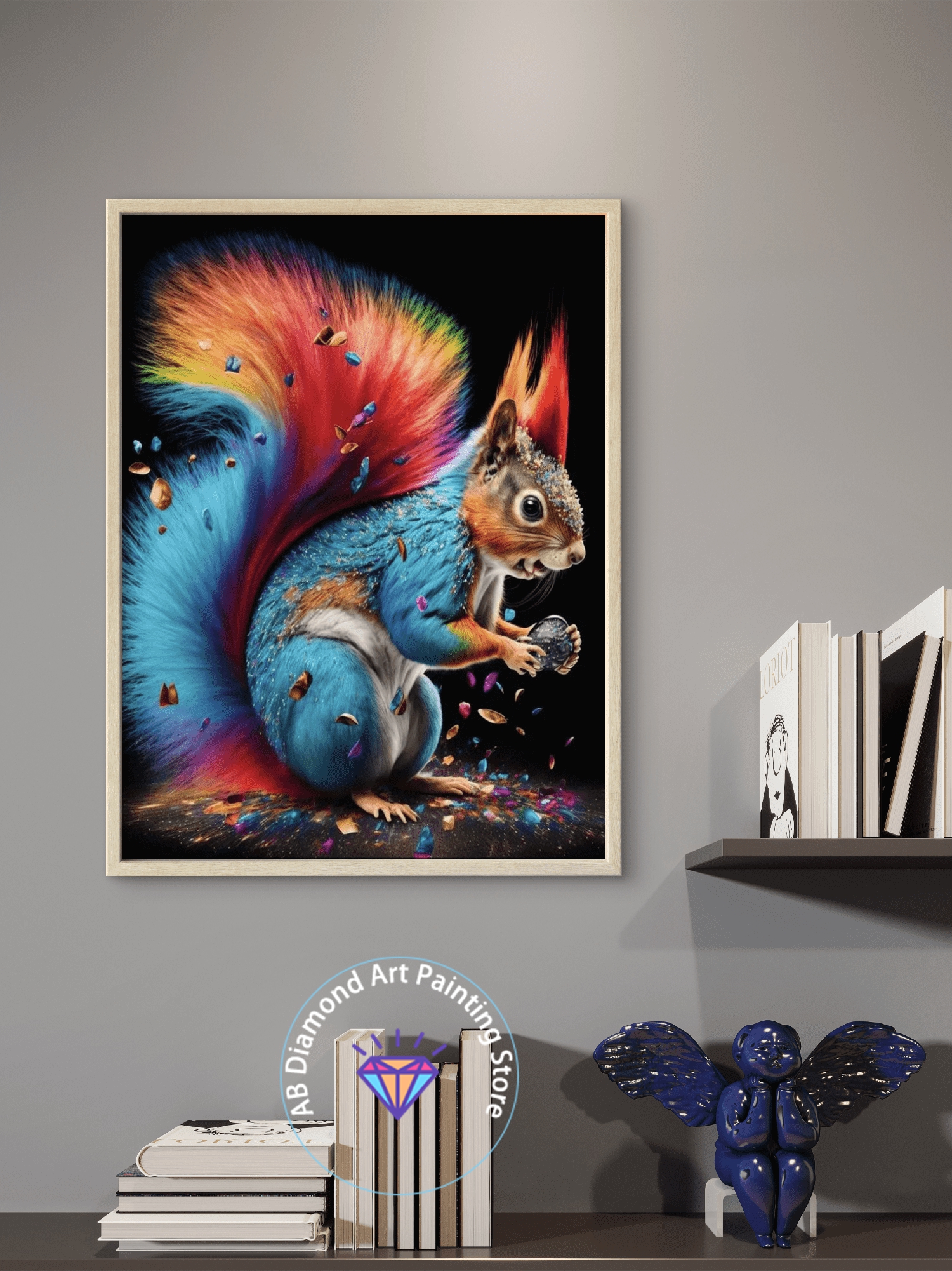 AB Diamond Painting Kits Color - Art Craft Lion ulasan dan harga