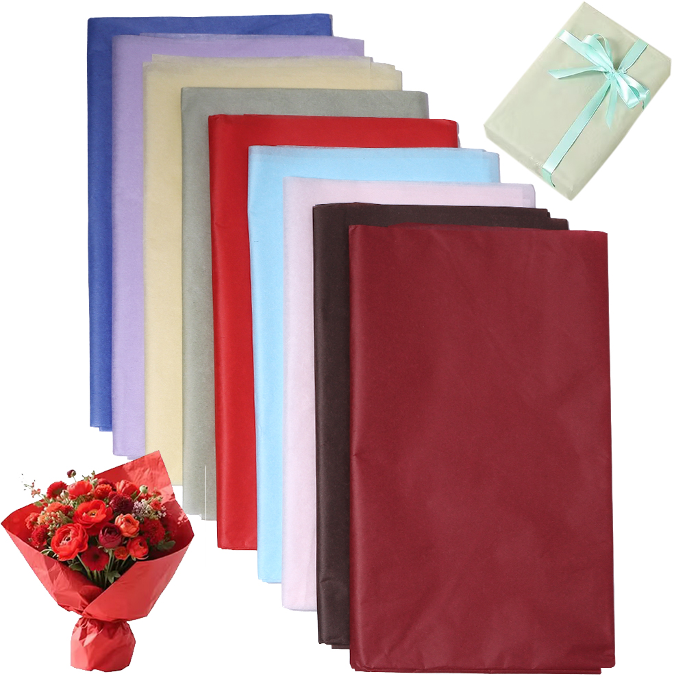 20pcs Colorful Tissue Paper Gi - Art Craft Items ulasan dan harga