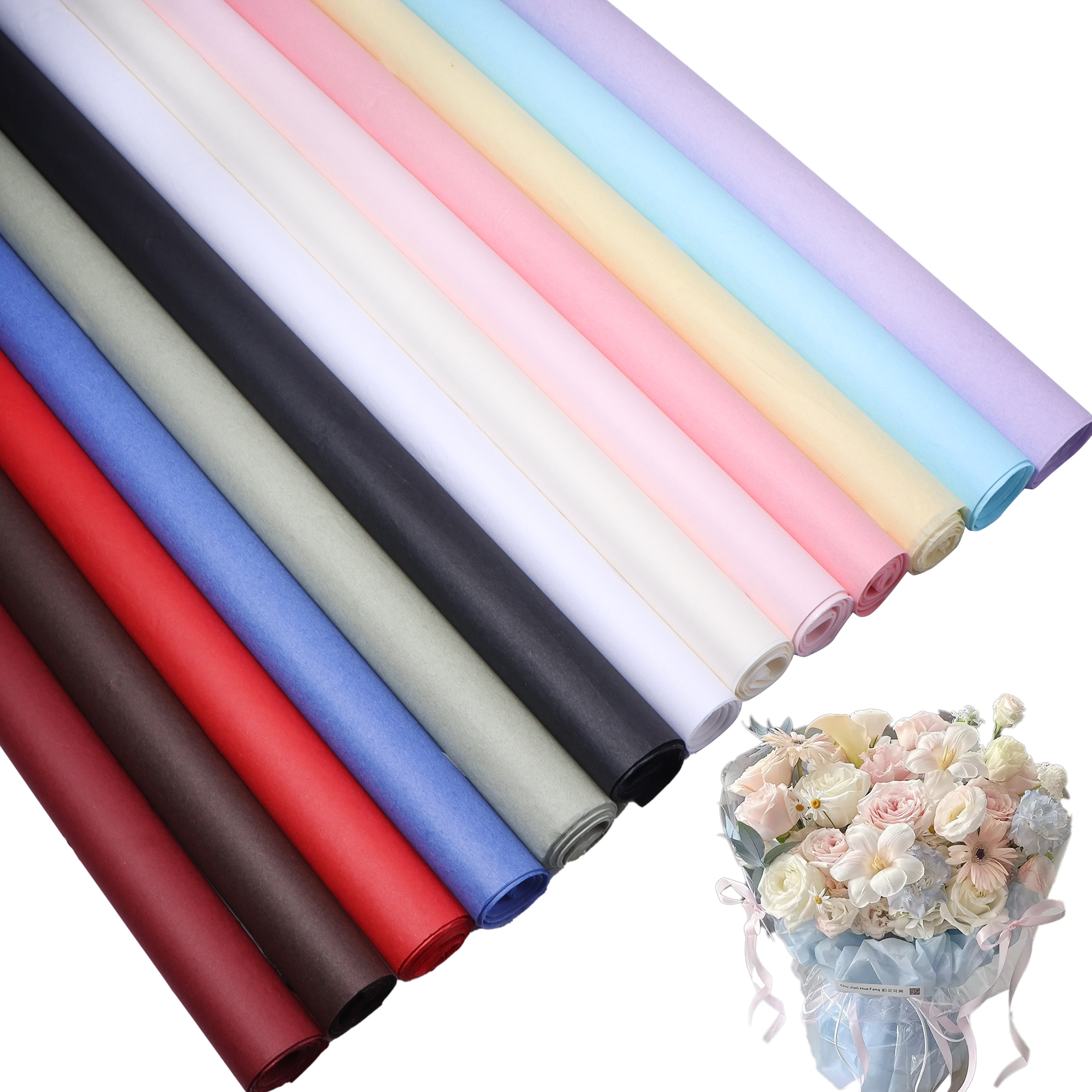 20pcs Colorful Tissue Paper Gi - Art Craft Items ulasan dan harga