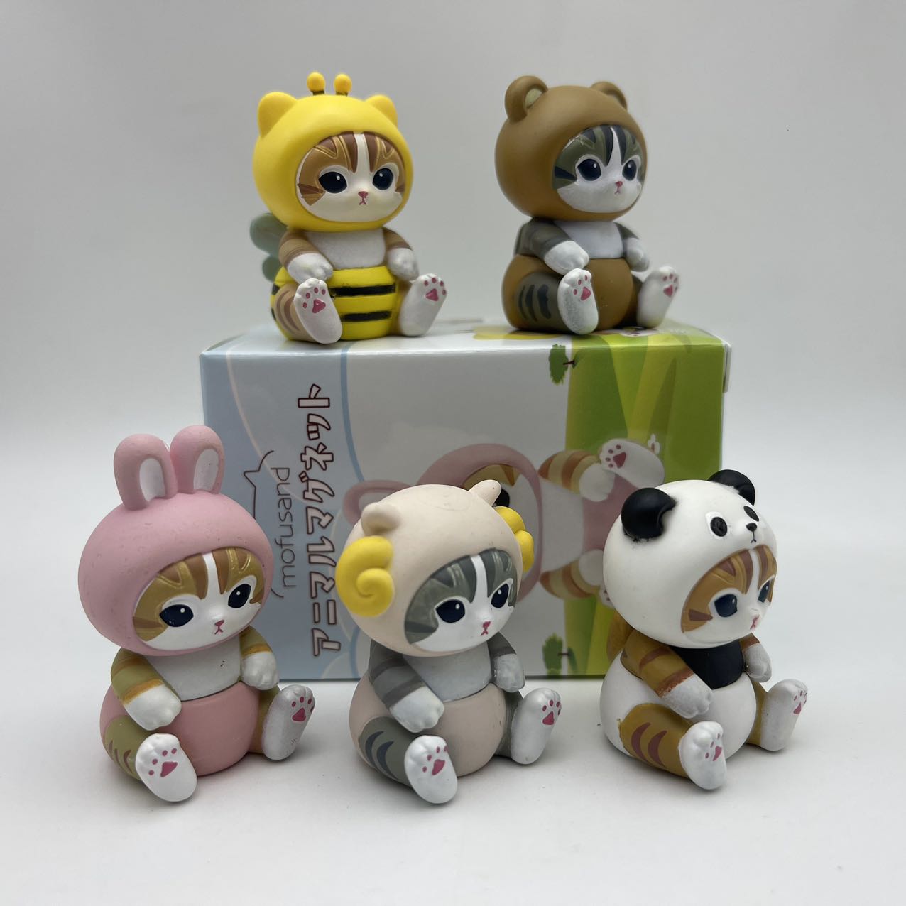 4cm Mofusand Action Figure Set - Art Craft Items ulasan dan harga