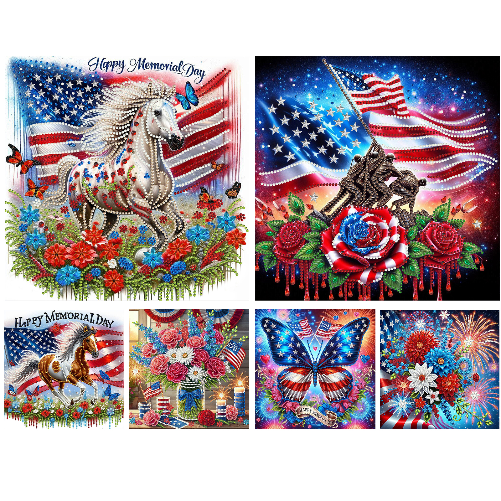 US Independence Day DIY Specia - Art And Craft Independence Day ulasan dan harga