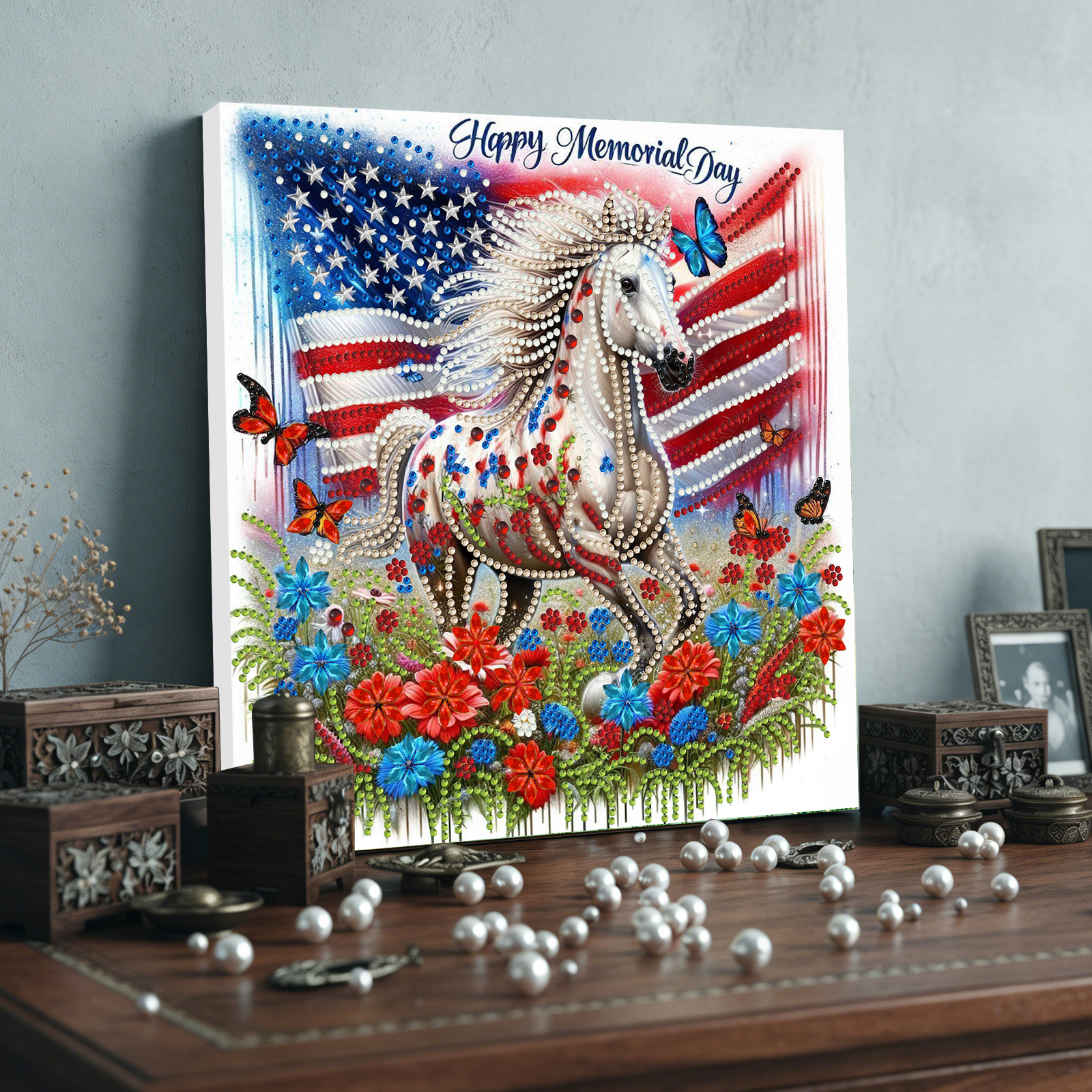 US Independence Day DIY Specia - Art And Craft Independence Day ulasan dan harga