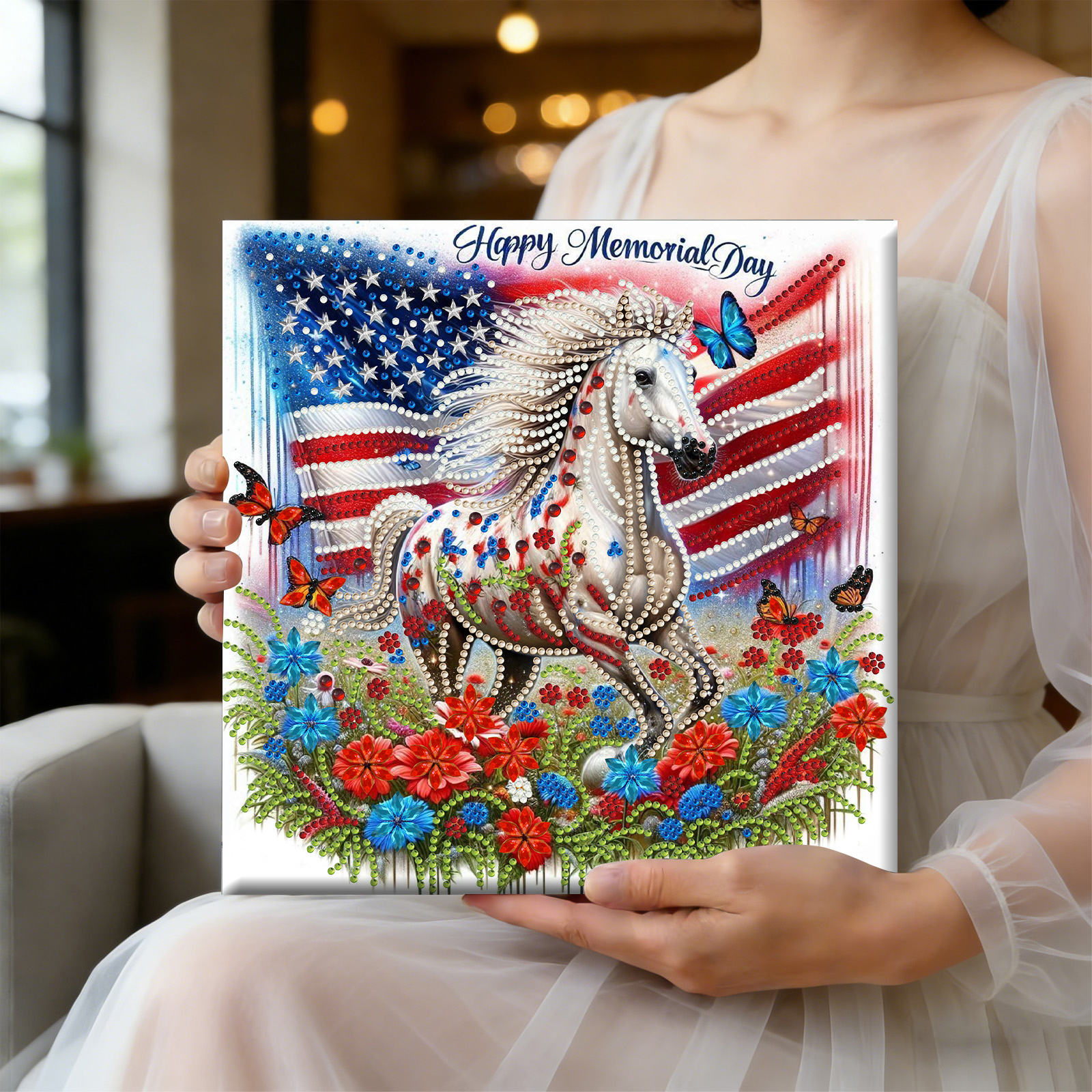 US Independence Day DIY Specia - Art And Craft Independence Day ulasan dan harga