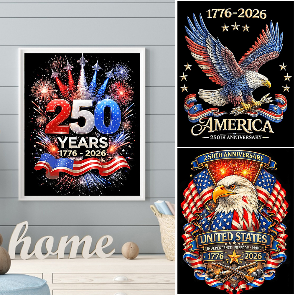 Independence Day Full DIY 5D R - Art And Craft Independence Day ulasan dan harga