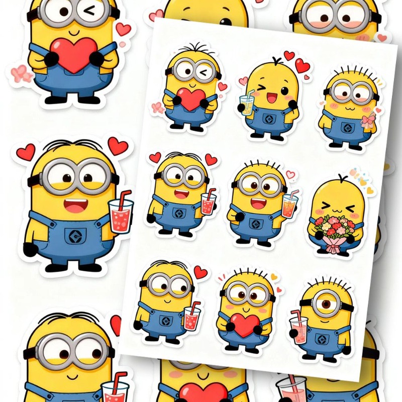 New Minions Despicable Me Kevi - Origami Paper Set ulasan dan harga