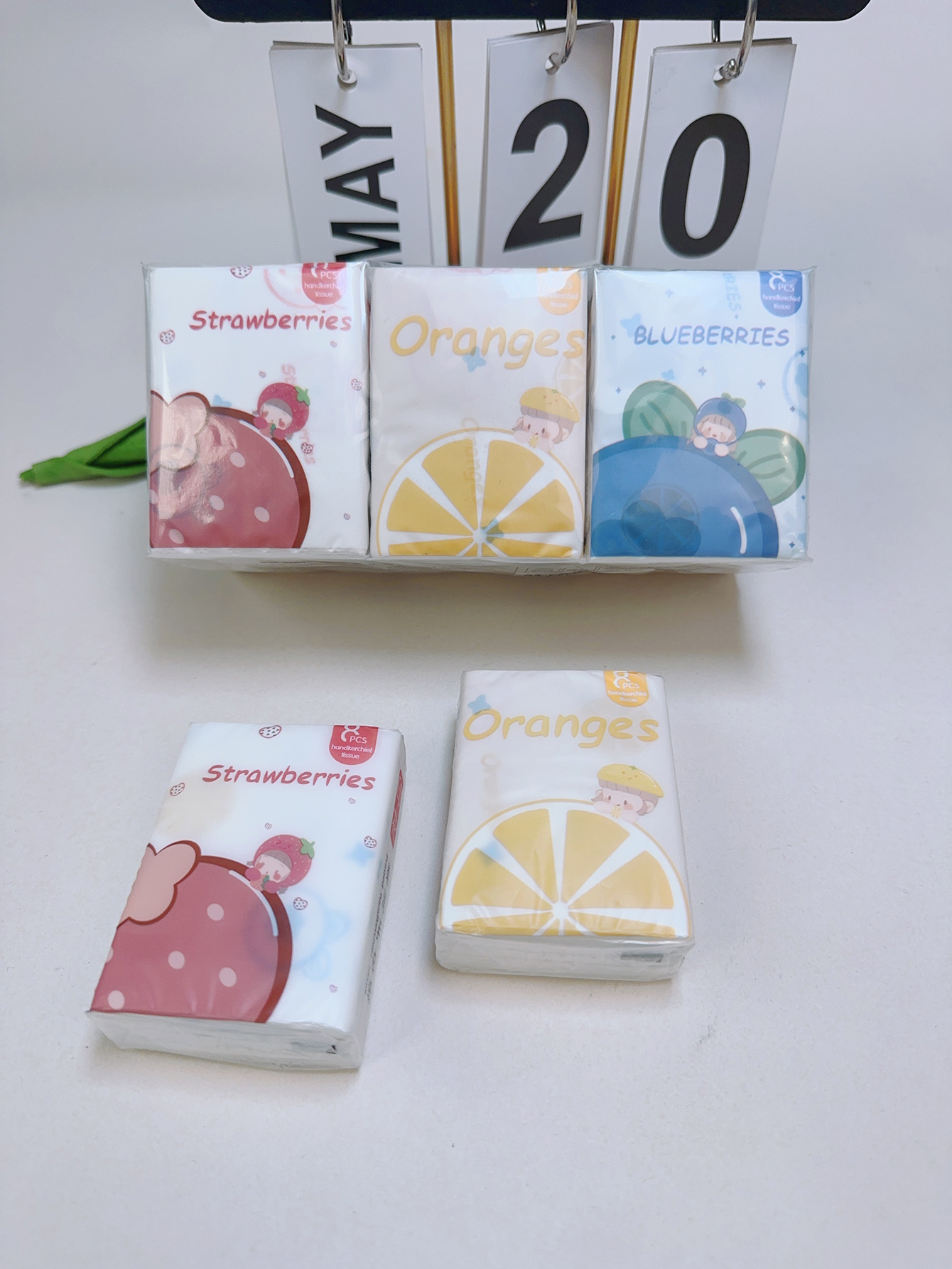 9 pcs/pack Flower & Fruit Mini - Art Craft Items ulasan dan harga