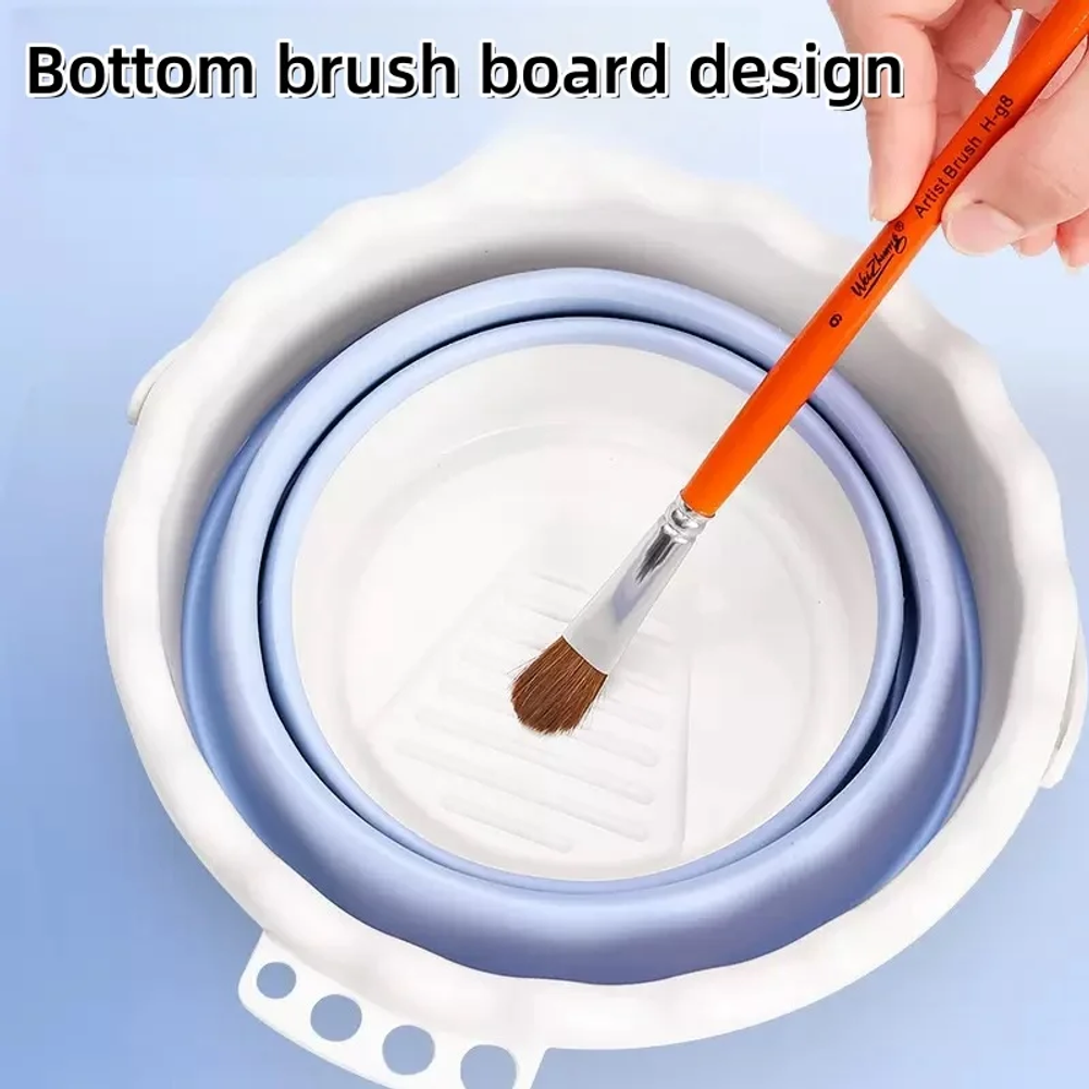 Collapsible Foldable Paint Bru - Art & Craft Zone ulasan dan harga