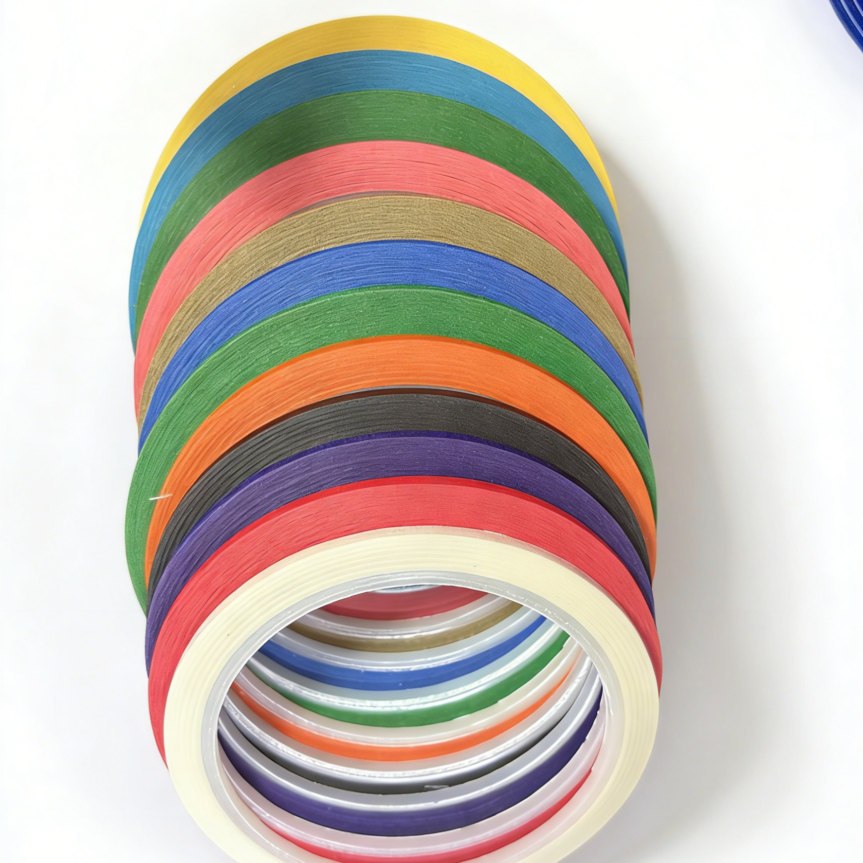12ROLLS Rainbow Colored Maskin - School Of Art X Craft ulasan dan harga