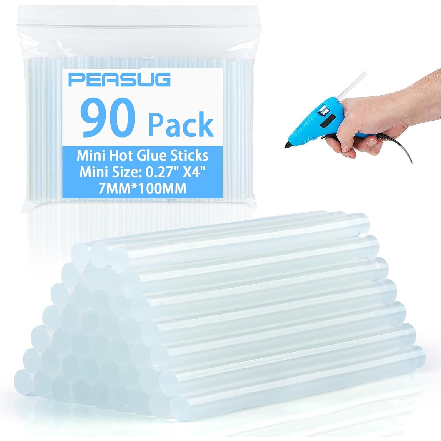 90 Pcs Mini Hot Glue Sticks Bu - School Of Art X Craft ulasan dan harga