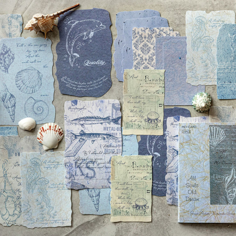 20-Sheet Retro Art Collage Bas - Art Craft Journals ulasan dan harga