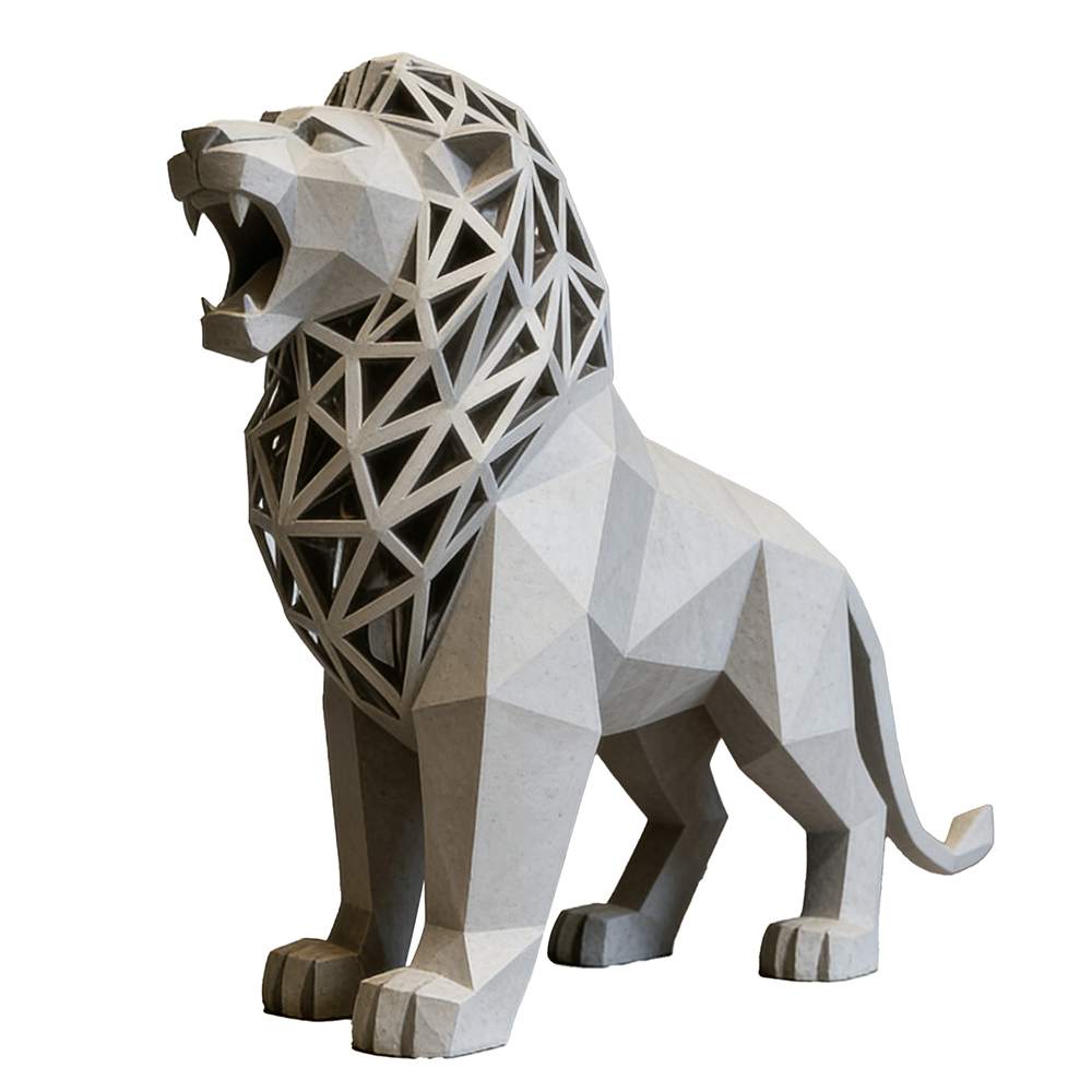 Custom SLM Metal 3D Printing S - Art Craft Lion ulasan dan harga