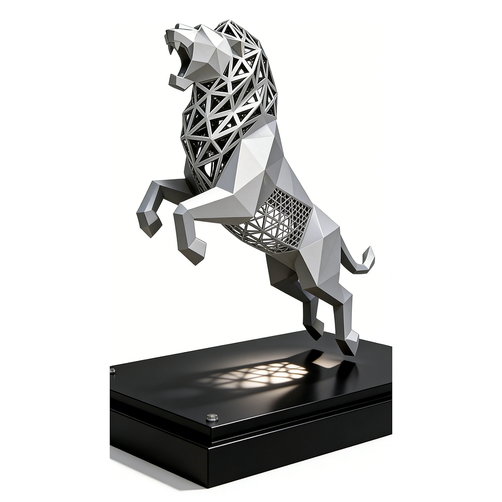 Custom SLM Metal 3D Printing S - Art Craft Lion ulasan dan harga