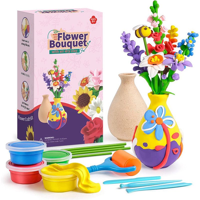 Flower Craft Kit For Kid Craft - Art Craft Mother'S Day ulasan dan harga