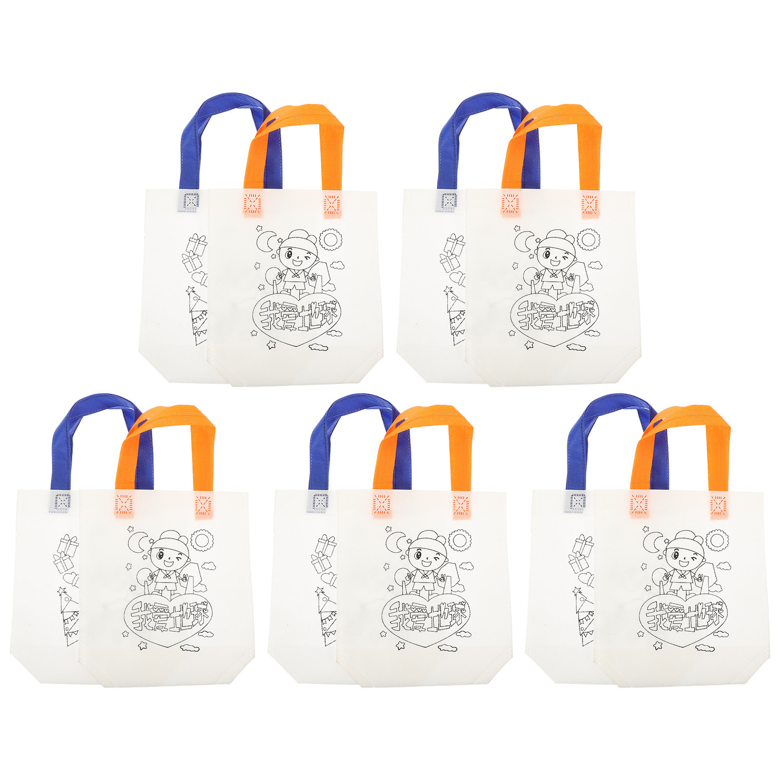 10pcs Kids Art Supplies Non Wo - Art Craft Ideas For Kids ulasan dan harga