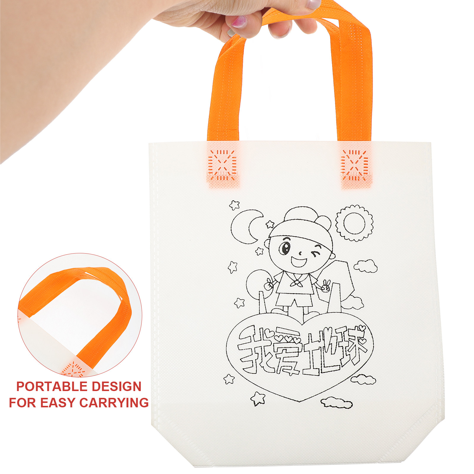 10pcs Kids Art Supplies Non Wo - Art Craft Ideas For Kids ulasan dan harga
