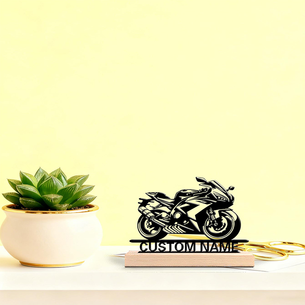 1pc Abstract cool motorcycle C - Letter S Art Craft ulasan dan harga