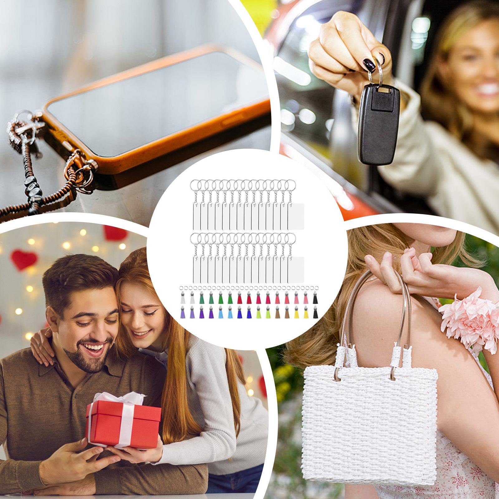 Keychain Blanks Rectangle Heat - Art & Craft Zone ulasan dan harga