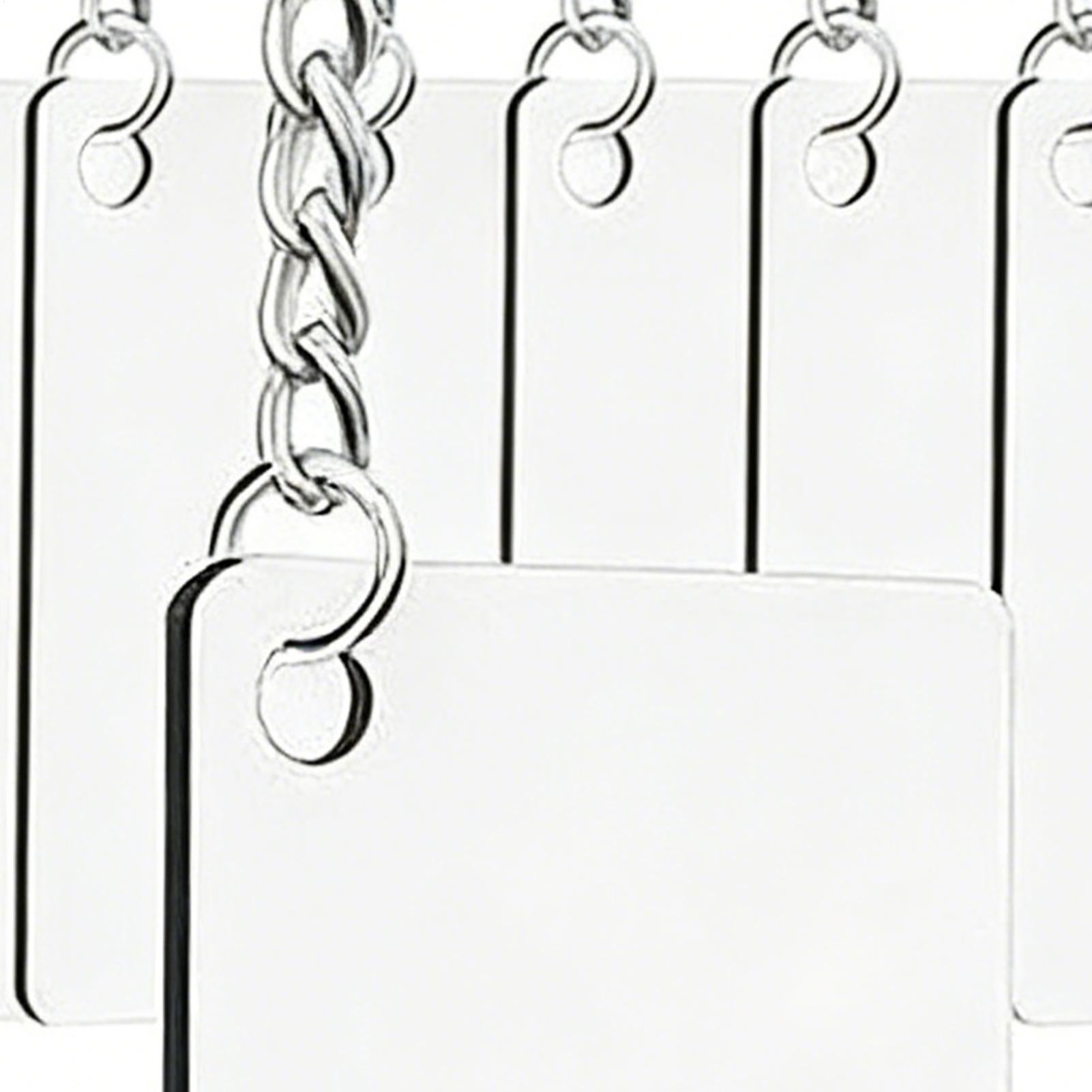 Keychain Blanks Rectangle Heat - Art & Craft Zone ulasan dan harga