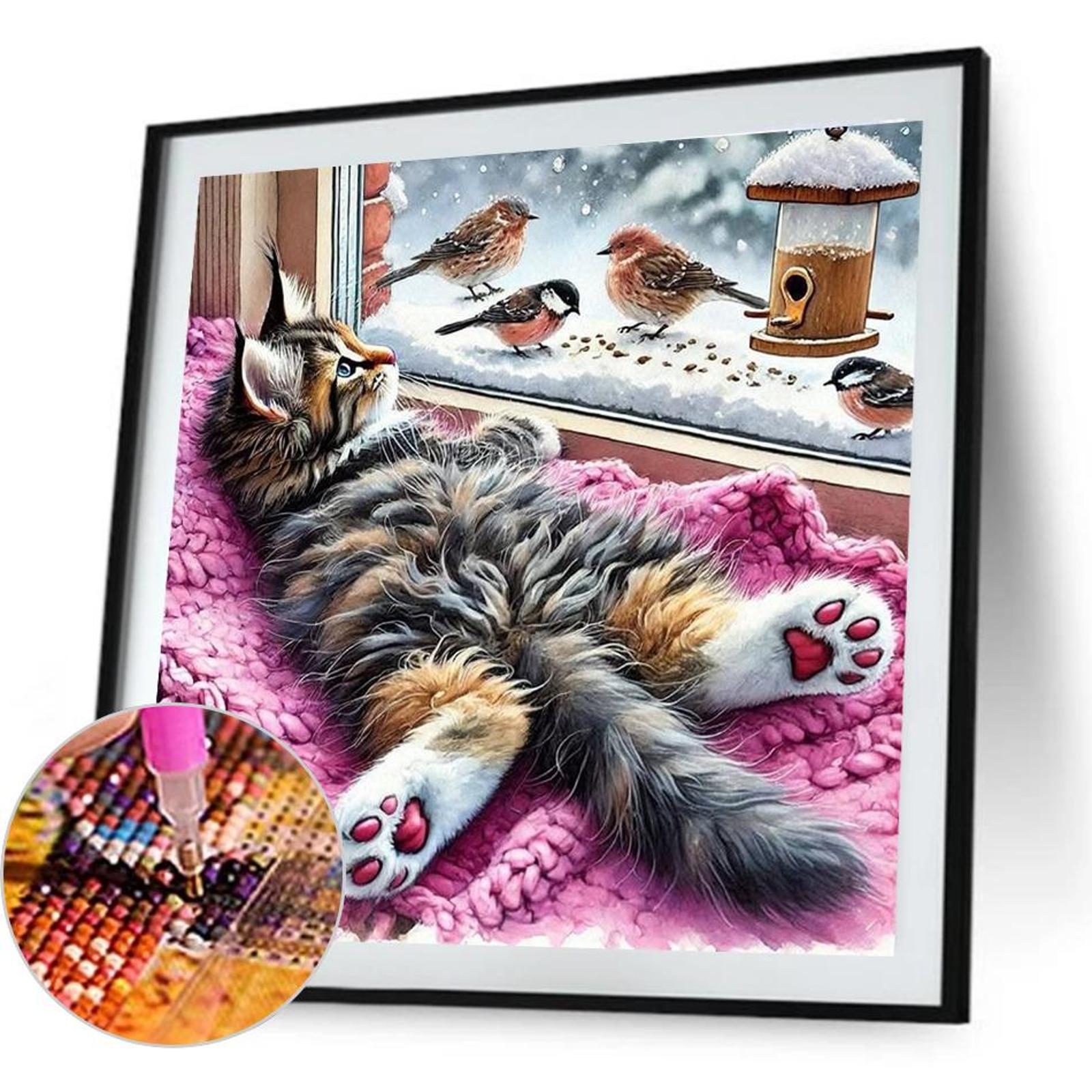 Animal Full DIY 5D Round Drill - Art Craft Idea ulasan dan harga