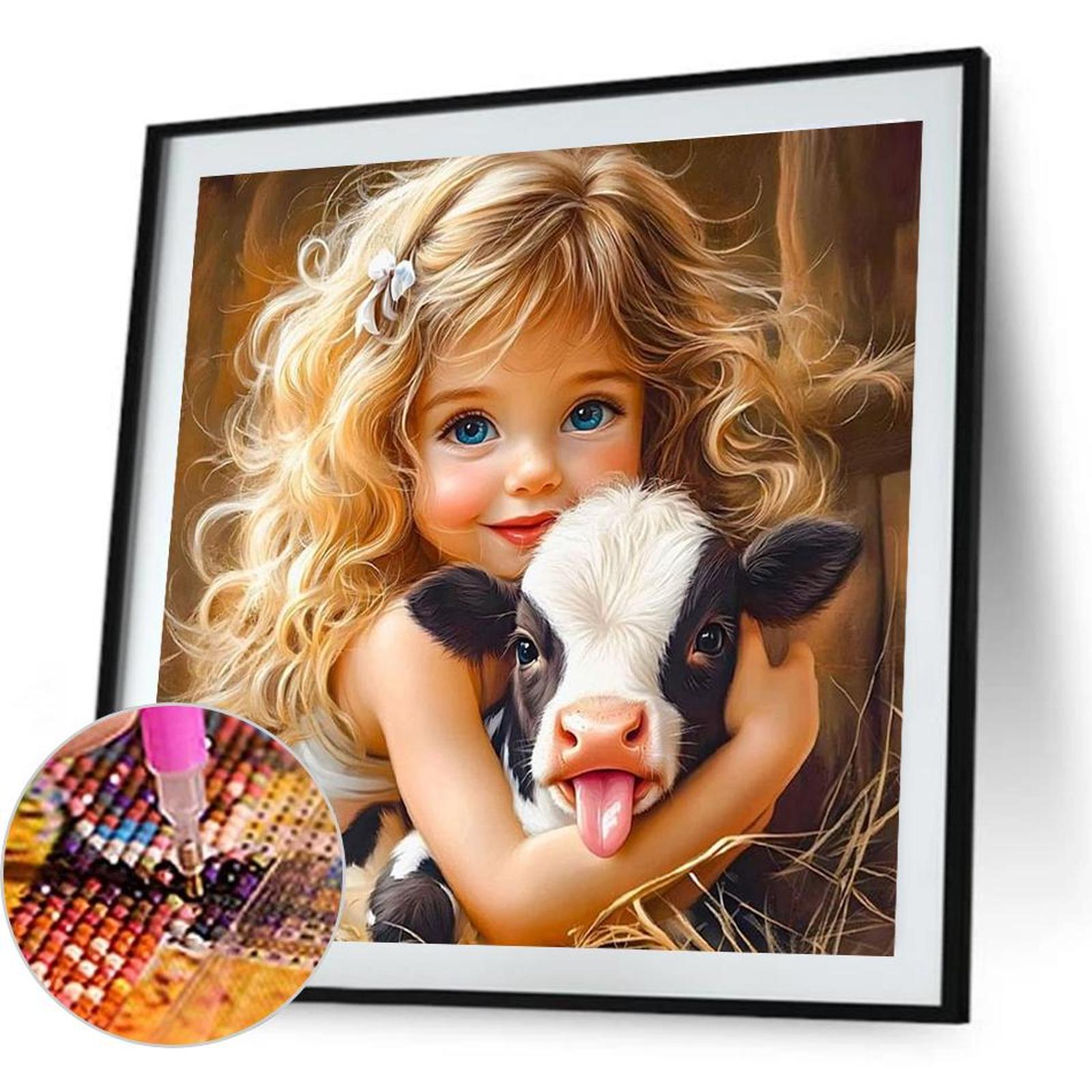 Animal Full DIY 5D Round Drill - Art Craft Idea ulasan dan harga