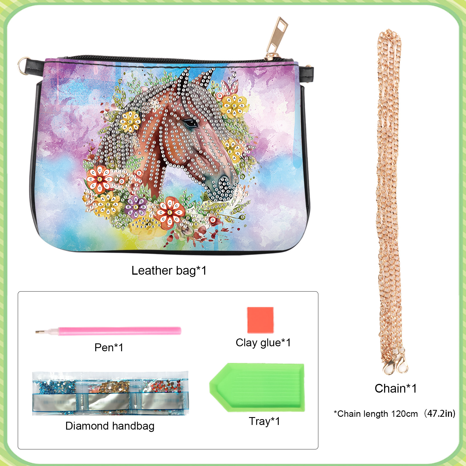 Diamond Art Painting bag Kits  - Art Craft Bag ulasan dan harga