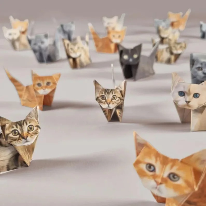 Creative DIY Origami Paper Set - Dinosaur And Craft ulasan dan harga