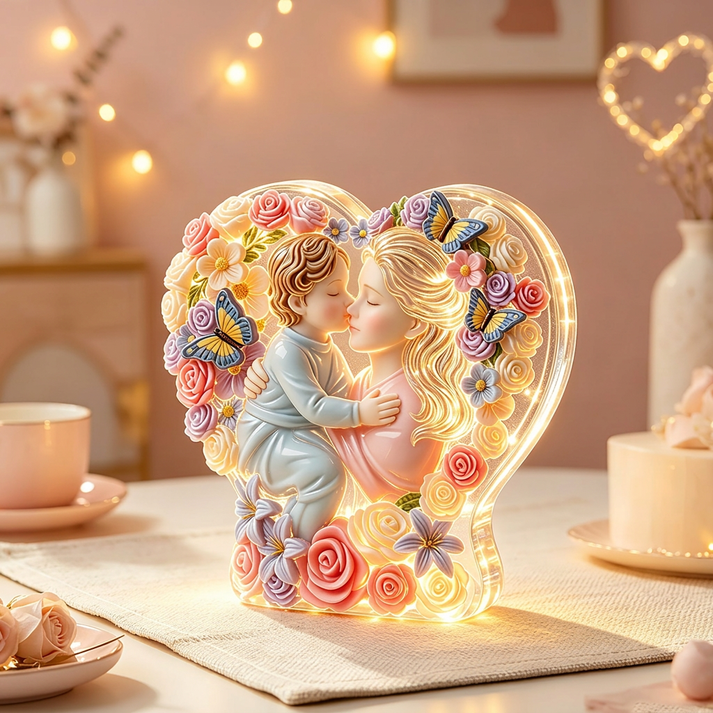 3D Mother Childs Silicone Mold - Art Craft Mother'S Day ulasan dan harga
