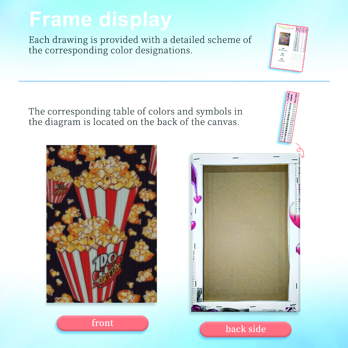 RUOPOTY Popcorn Diamond Painti - Art Craft Idea ulasan dan harga
