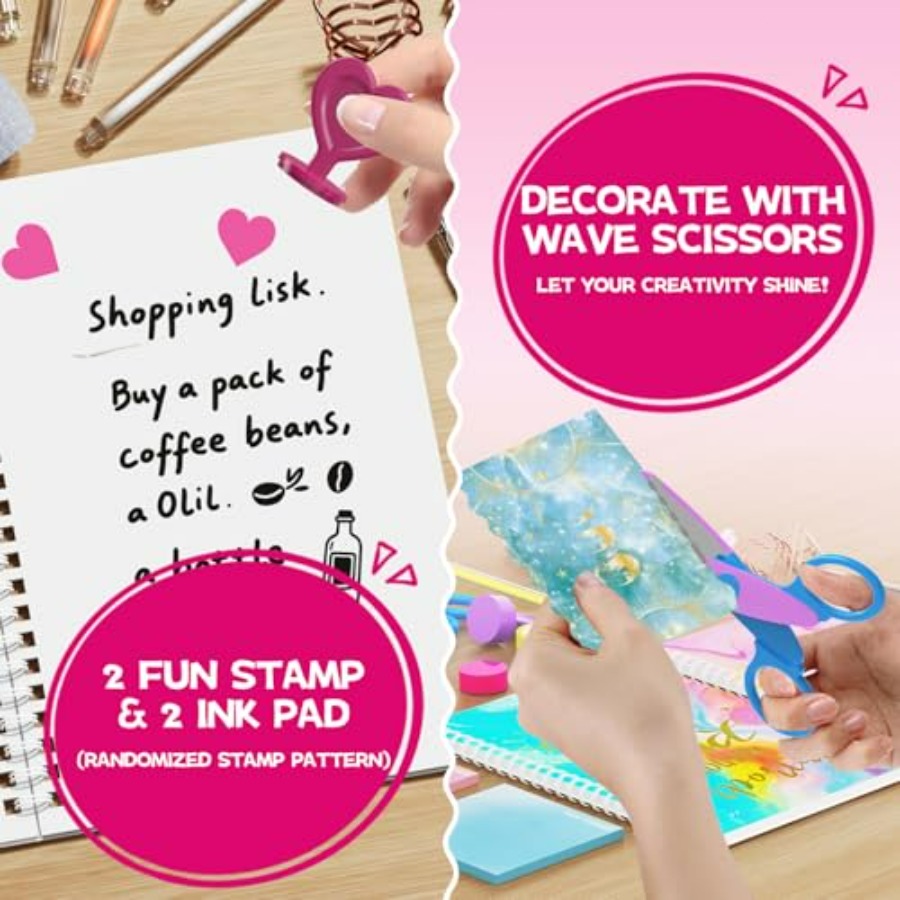 2-Pack DIY Journal Kit for Gir - Art Craft Ideas For Kids ulasan dan harga