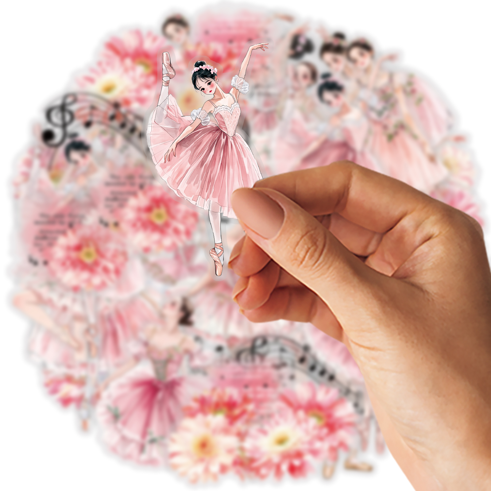 Etori Life 30Pcs Pink Tone Bal - Art Craft Journals ulasan dan harga