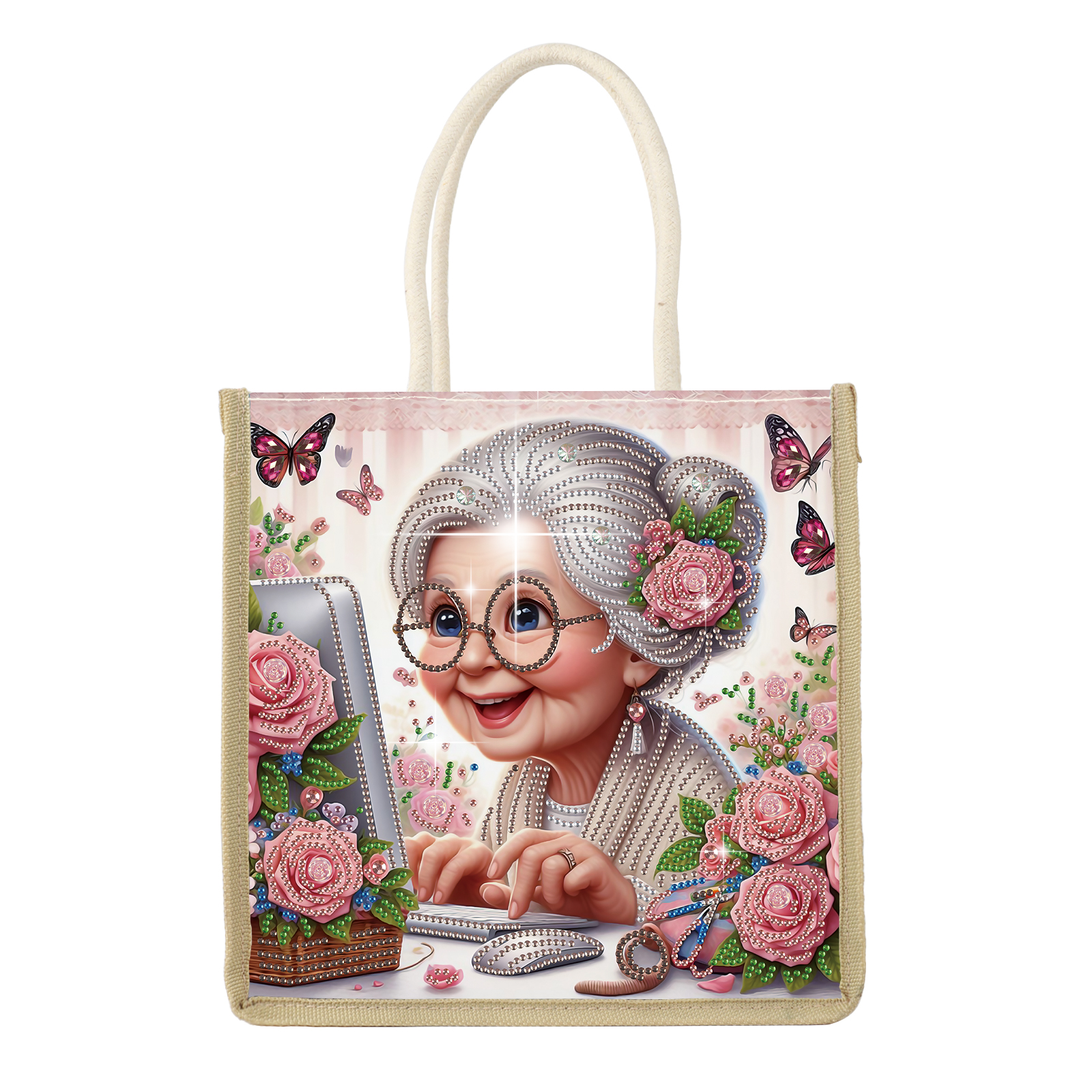 Diamond Art Painting Handbag K - Art Craft Bag ulasan dan harga