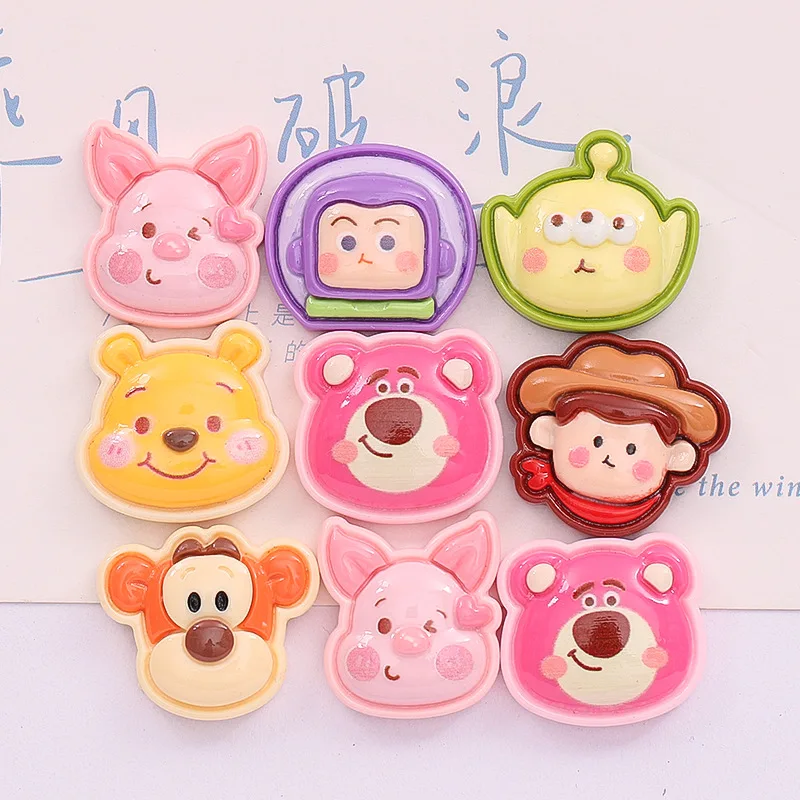 10Pcs Resin Cartoon Animation  - Dinosaur And Craft ulasan dan harga
