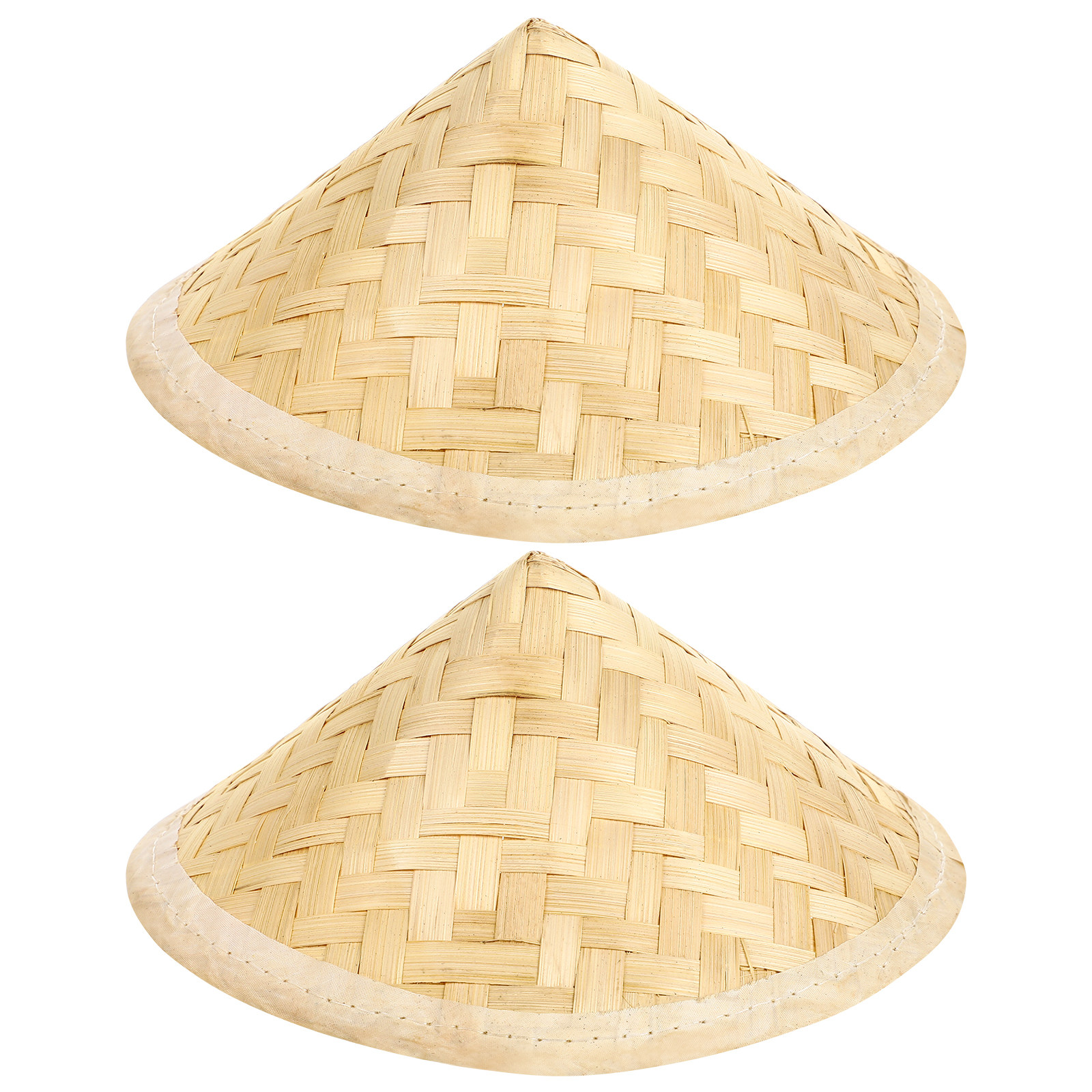 2Pcs Bamboo Woven Hats Kids Cr - Art And Craft Photos ulasan dan harga