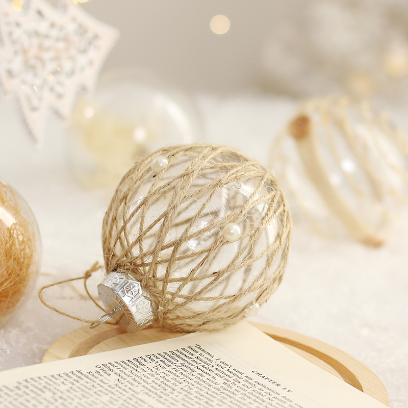 Clear Christmas Ball Ornaments - Art And Craft Xmas Tree ulasan dan harga