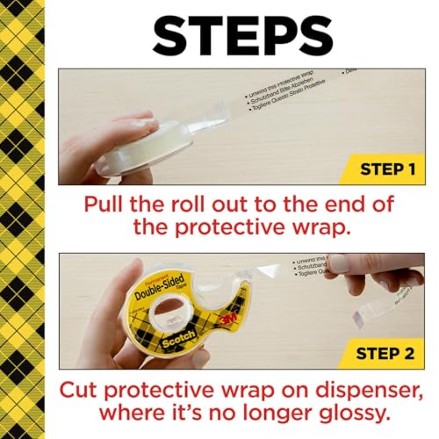 Double Sided Tape Office and S - School Of Art X Craft ulasan dan harga