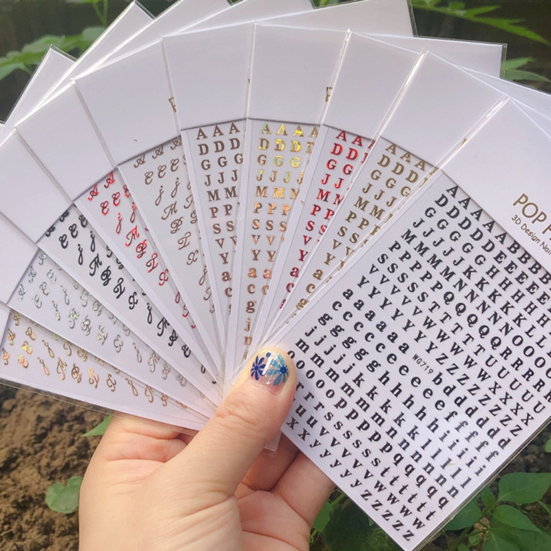 26 Alphabet Stickers Glitter S - Letter S Art Craft ulasan dan harga