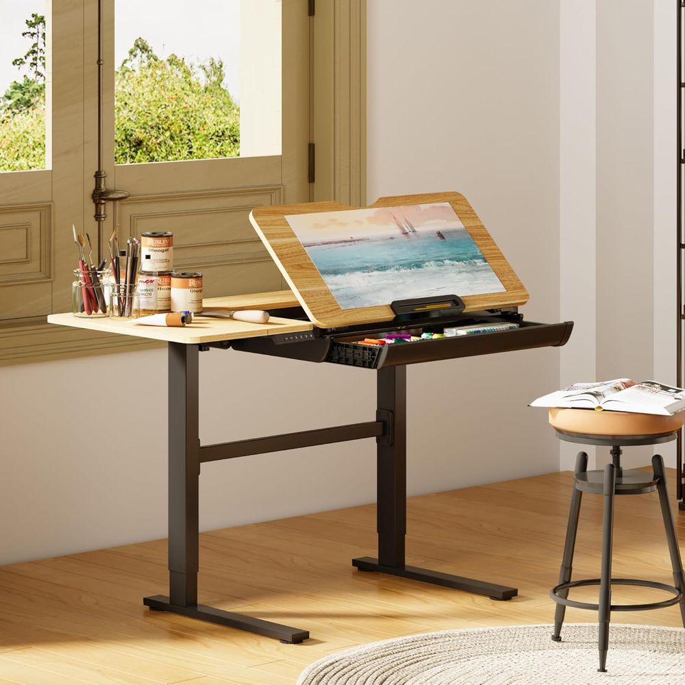 Adjustable Height Electric Sta - Art & Craft Zone ulasan dan harga
