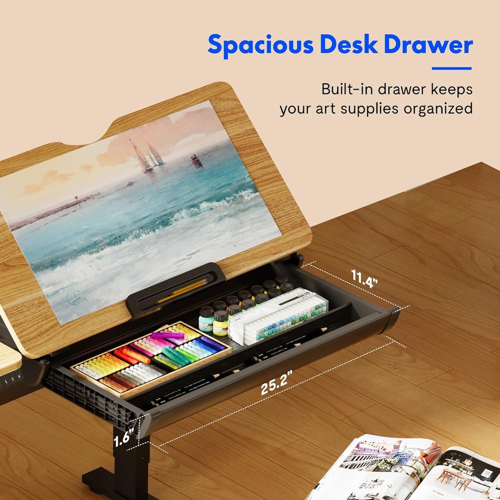 Adjustable Height Electric Sta - Art & Craft Zone ulasan dan harga