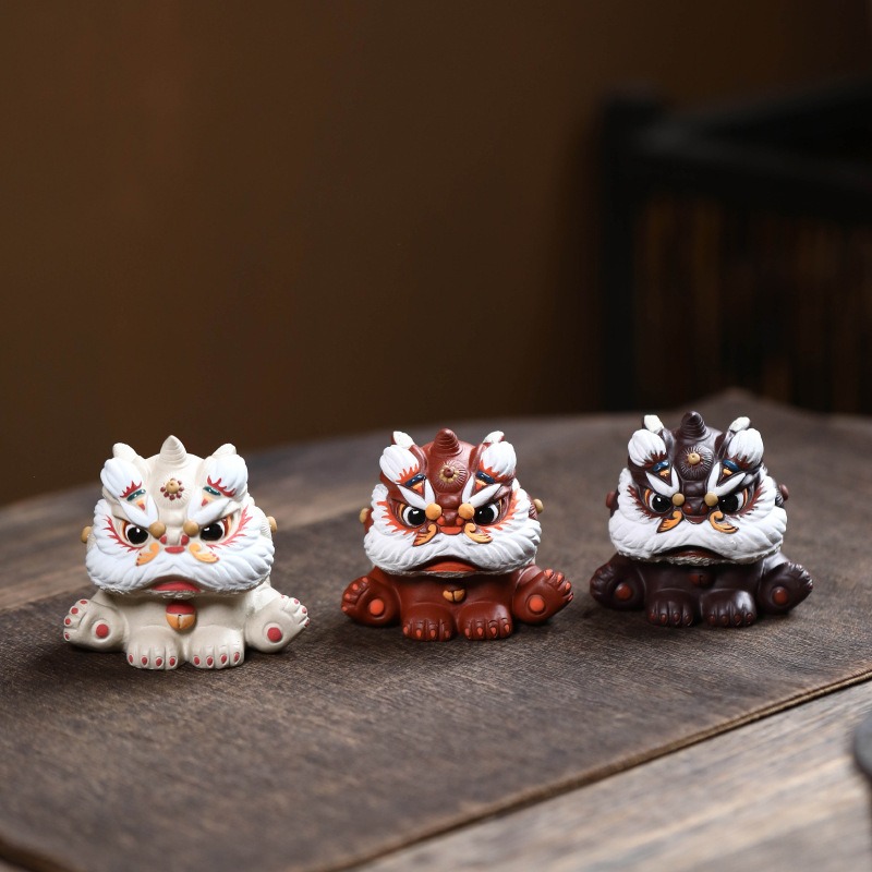 Purple Clay Awakening Lion Tea - Art Craft Lion ulasan dan harga