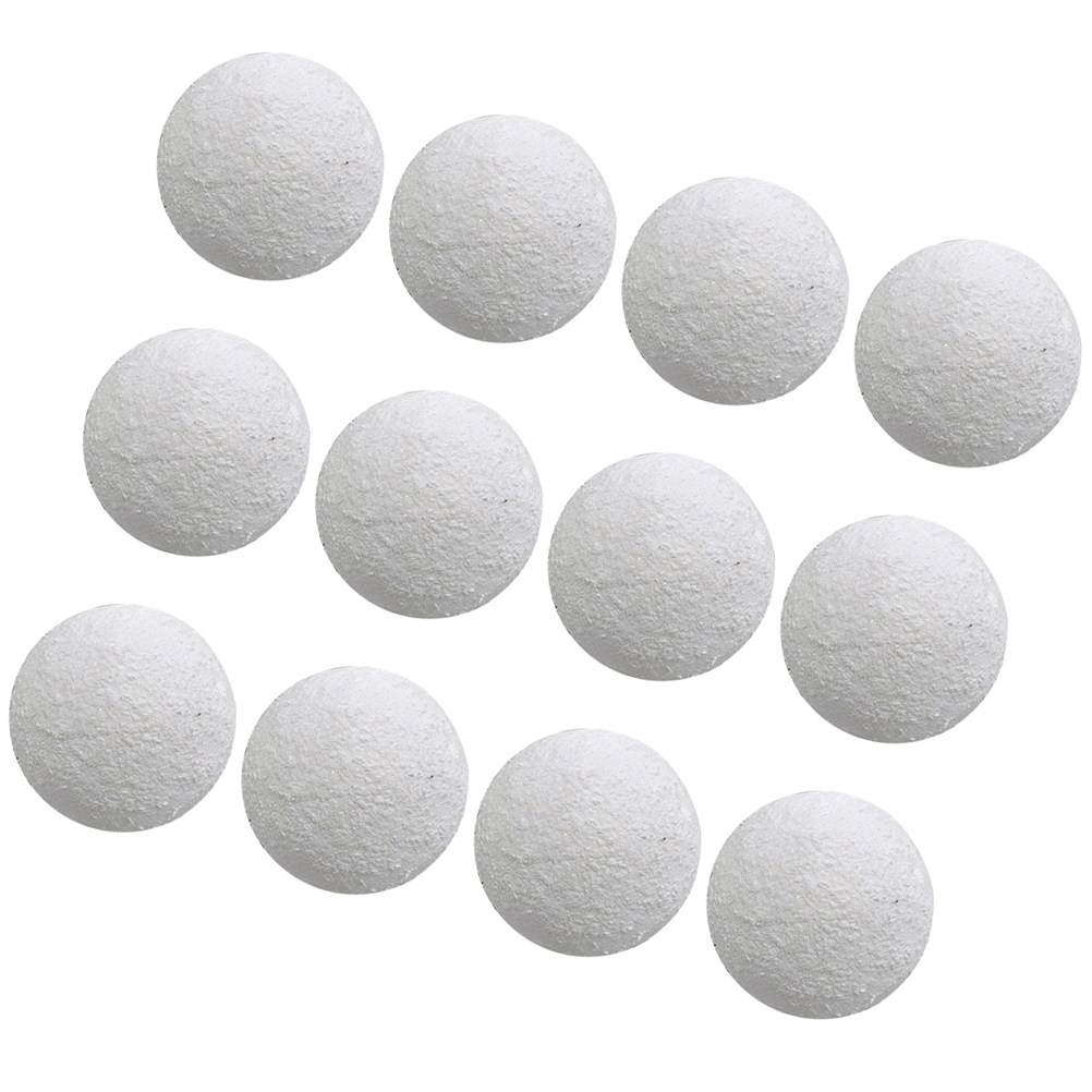12Pcs White Xmas Ball Christma - Art And Craft Xmas Tree ulasan dan harga