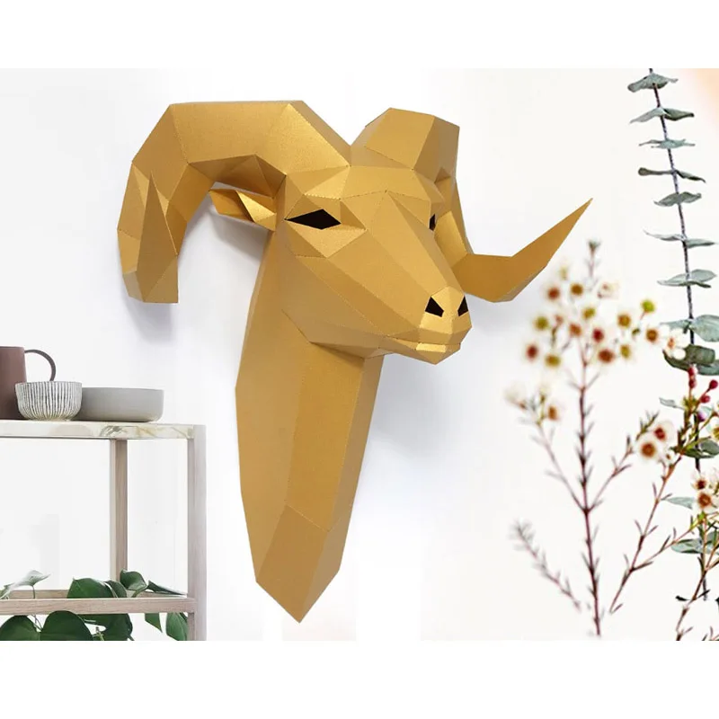 Pre-cut Bighorn Wild Sheep Ani - Art Craft Center ulasan dan harga